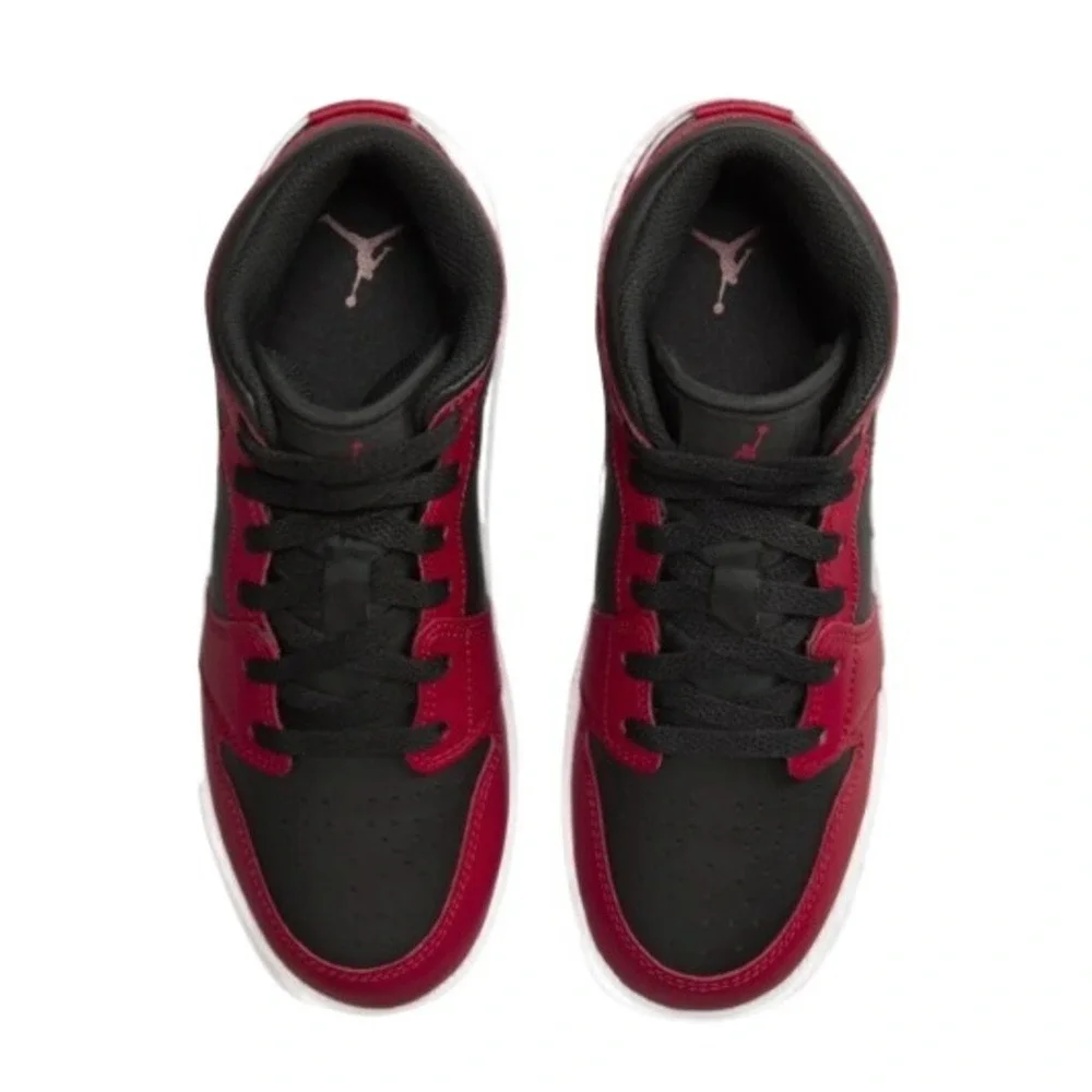 Air Jordan 1 Mid Gym Red Black White DQ8423-061 Mens Size 5.5 Basketball Shoes